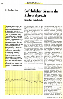 Gefährlicher Lärm in der Zahnarztpraxis - Vorschaubild