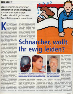 Schnarcher, wollt ihr ewig leiden? - Vorschaubild