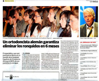 Un ortodoncista alemán garantiza eliminar los ronquidos en 6 meses - Vorschaubild