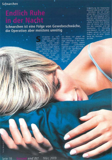 Endlich Ruhe in der Nacht - Gesund und Fit 03/2010